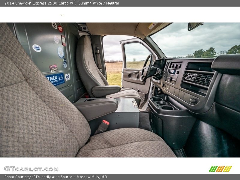 Summit White / Neutral 2014 Chevrolet Express 2500 Cargo WT