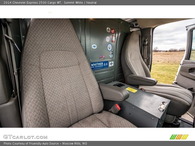 Summit White / Neutral 2014 Chevrolet Express 2500 Cargo WT