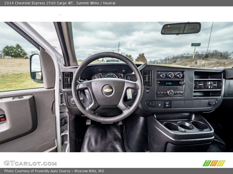 Summit White / Neutral 2014 Chevrolet Express 2500 Cargo WT