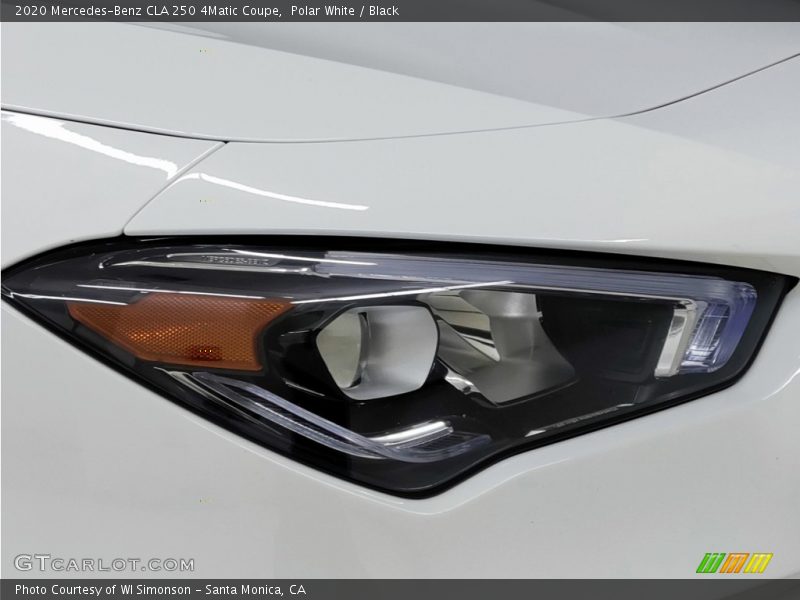 Polar White / Black 2020 Mercedes-Benz CLA 250 4Matic Coupe