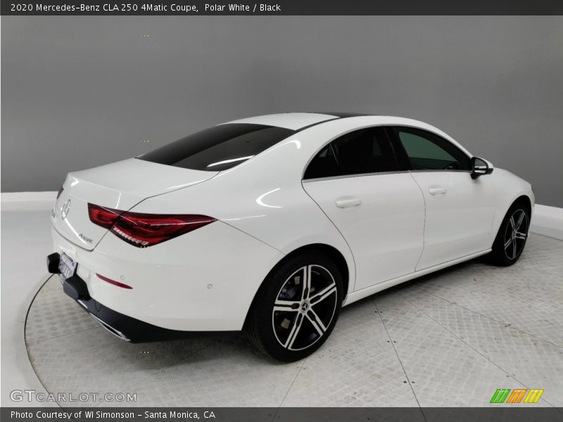 Polar White / Black 2020 Mercedes-Benz CLA 250 4Matic Coupe