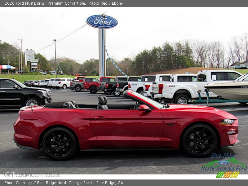 Rapid Red / Ebony 2020 Ford Mustang GT Premium Convertible