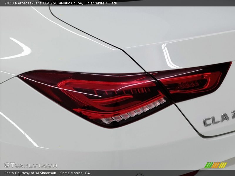 Polar White / Black 2020 Mercedes-Benz CLA 250 4Matic Coupe