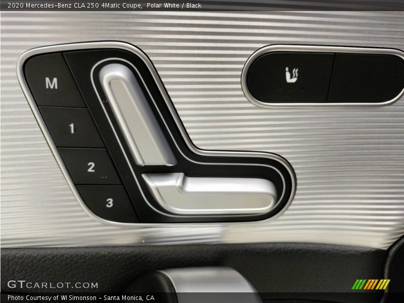 Polar White / Black 2020 Mercedes-Benz CLA 250 4Matic Coupe