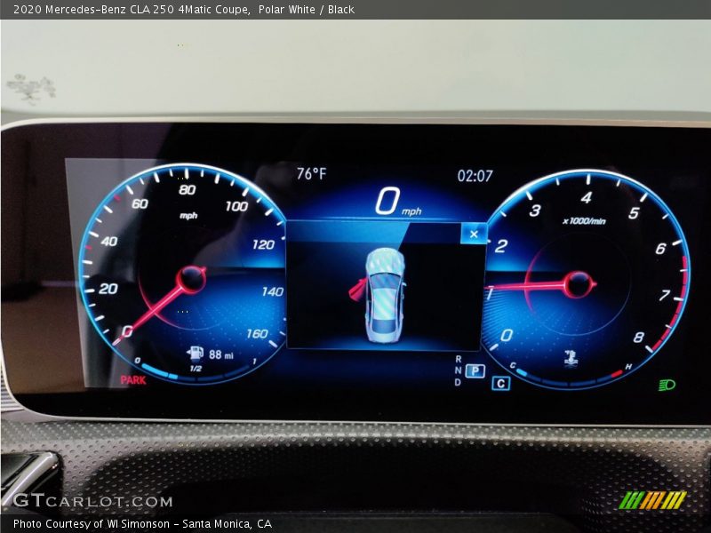 Polar White / Black 2020 Mercedes-Benz CLA 250 4Matic Coupe
