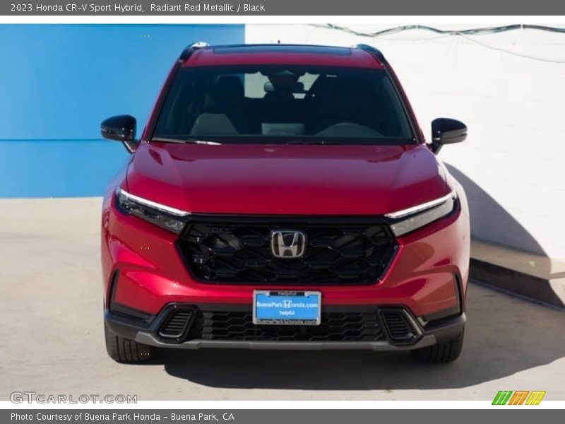 Radiant Red Metallic / Black 2023 Honda CR-V Sport Hybrid
