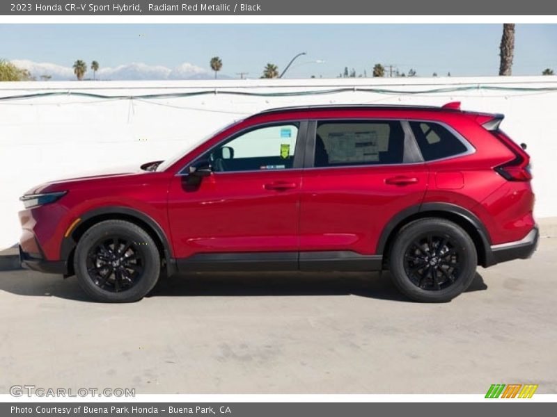 Radiant Red Metallic / Black 2023 Honda CR-V Sport Hybrid