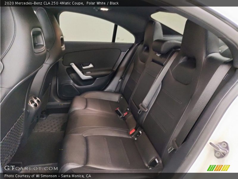 Polar White / Black 2020 Mercedes-Benz CLA 250 4Matic Coupe