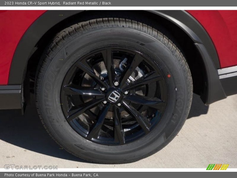 Radiant Red Metallic / Black 2023 Honda CR-V Sport Hybrid
