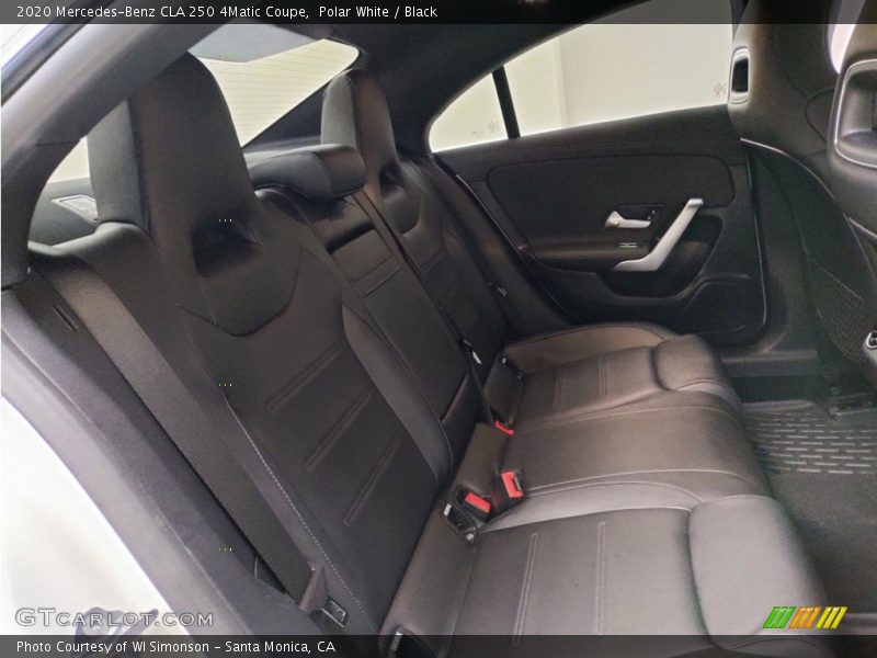 Polar White / Black 2020 Mercedes-Benz CLA 250 4Matic Coupe