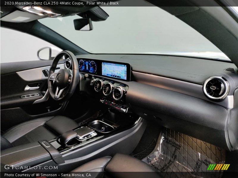 Polar White / Black 2020 Mercedes-Benz CLA 250 4Matic Coupe