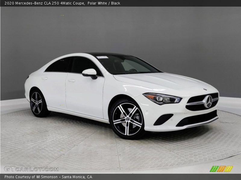 Polar White / Black 2020 Mercedes-Benz CLA 250 4Matic Coupe