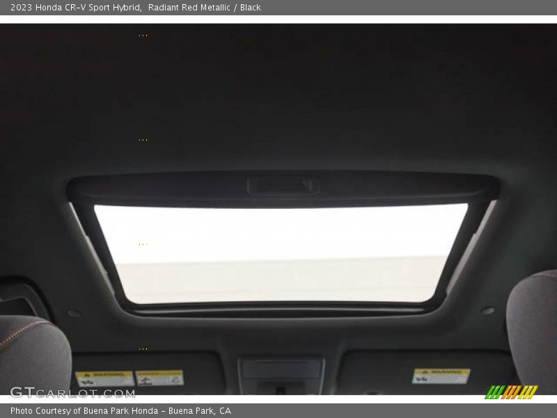 Radiant Red Metallic / Black 2023 Honda CR-V Sport Hybrid