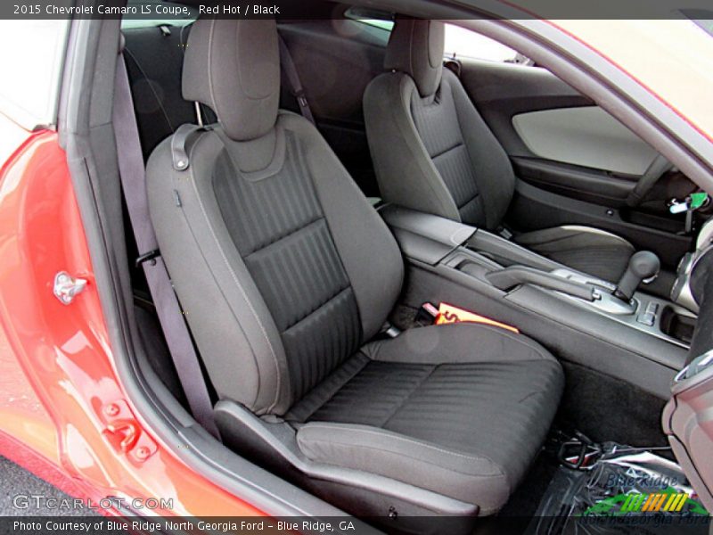 Red Hot / Black 2015 Chevrolet Camaro LS Coupe