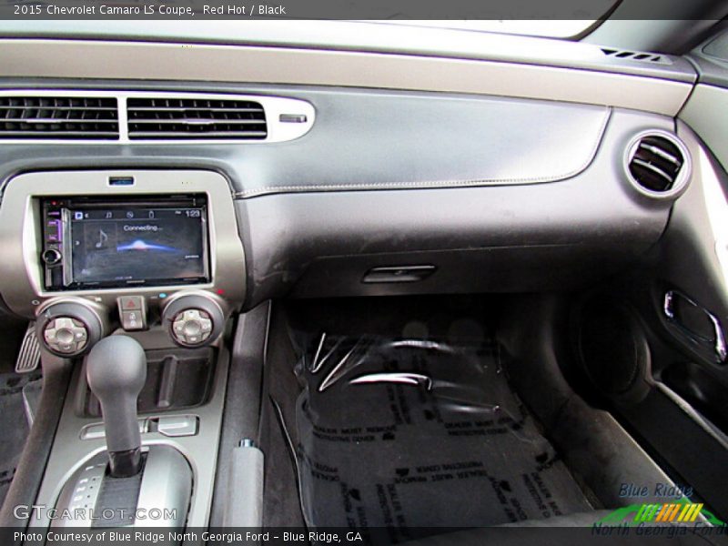 Red Hot / Black 2015 Chevrolet Camaro LS Coupe