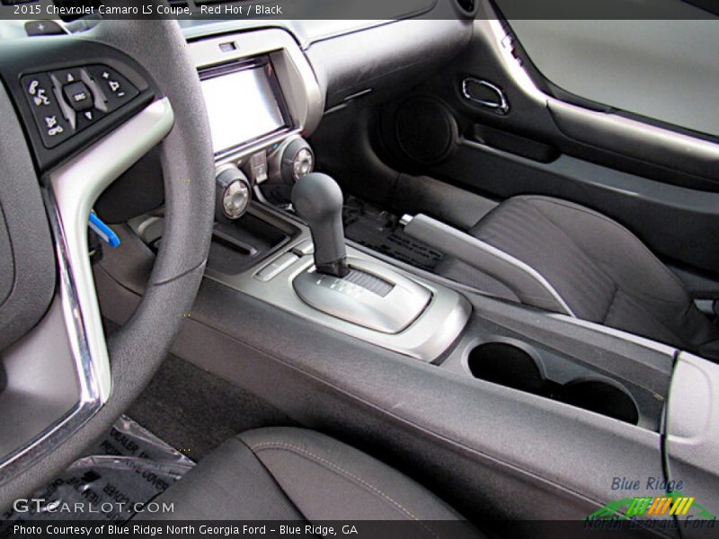 Red Hot / Black 2015 Chevrolet Camaro LS Coupe