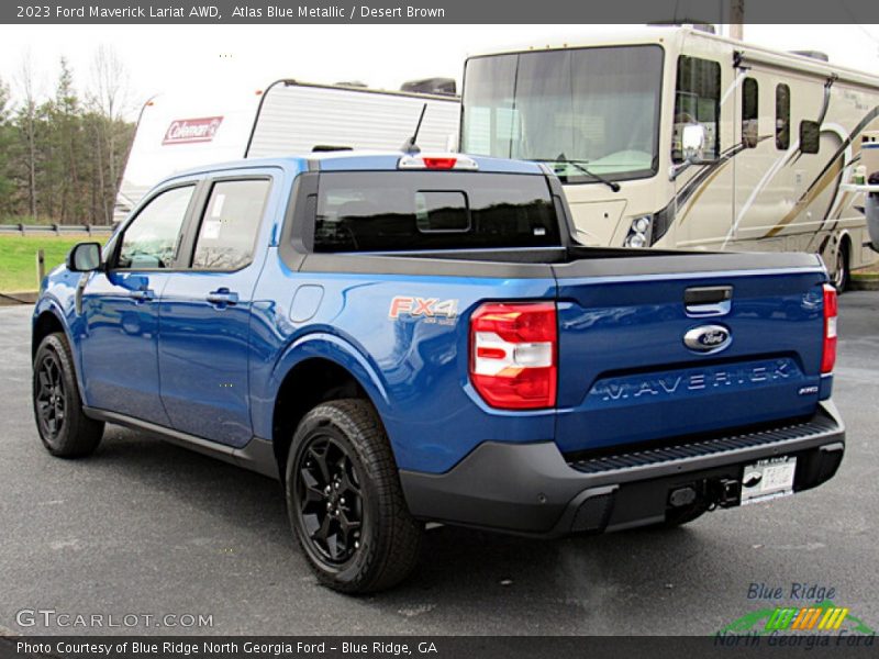  2023 Maverick Lariat AWD Atlas Blue Metallic