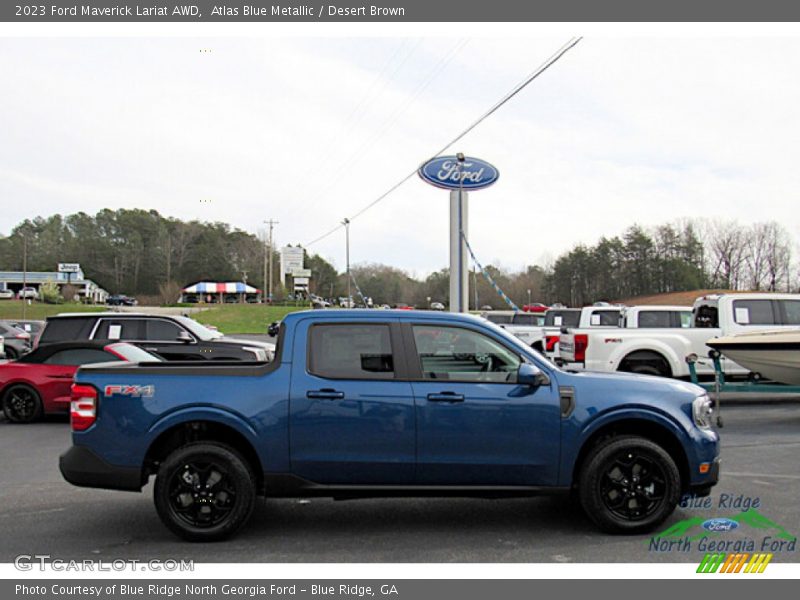  2023 Maverick Lariat AWD Atlas Blue Metallic
