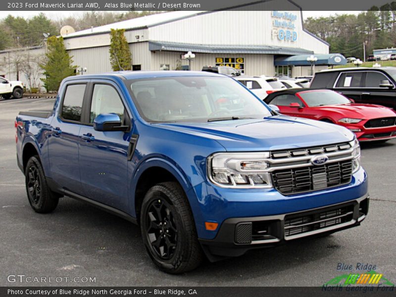  2023 Maverick Lariat AWD Atlas Blue Metallic