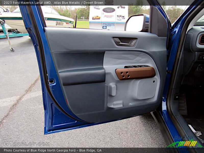 Door Panel of 2023 Maverick Lariat AWD