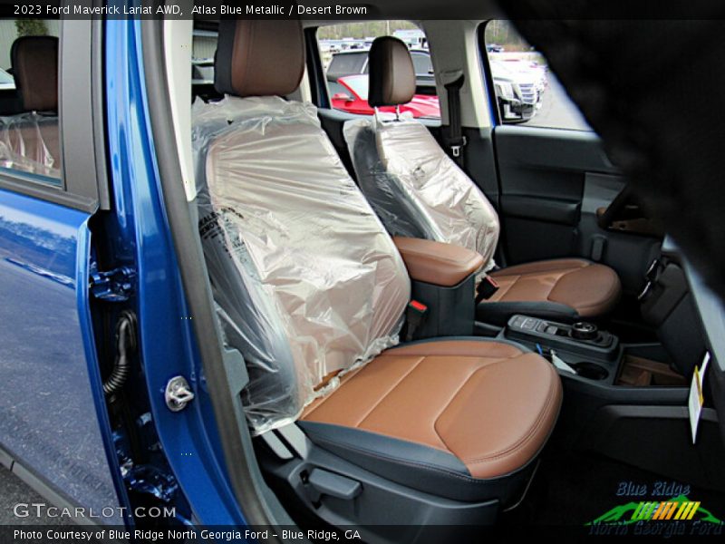  2023 Maverick Lariat AWD Desert Brown Interior