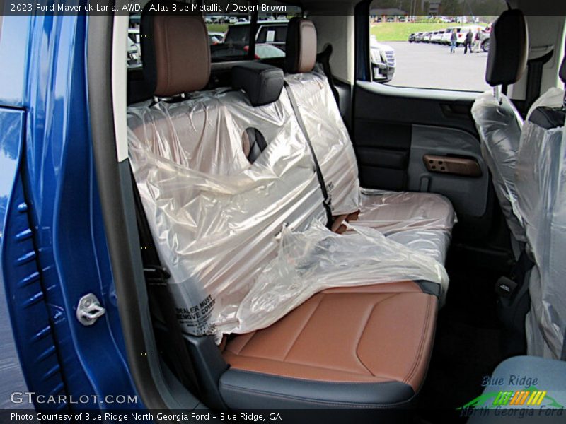 Rear Seat of 2023 Maverick Lariat AWD