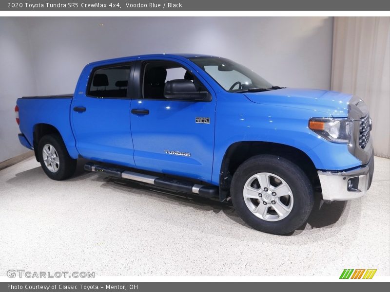 Voodoo Blue / Black 2020 Toyota Tundra SR5 CrewMax 4x4