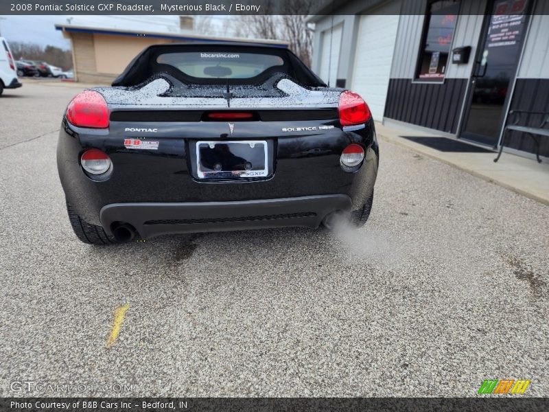 Mysterious Black / Ebony 2008 Pontiac Solstice GXP Roadster