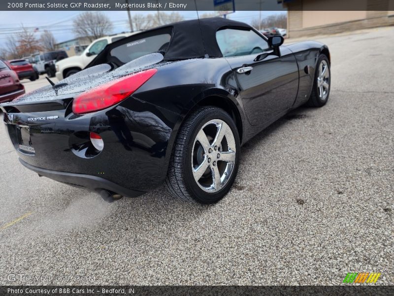 Mysterious Black / Ebony 2008 Pontiac Solstice GXP Roadster