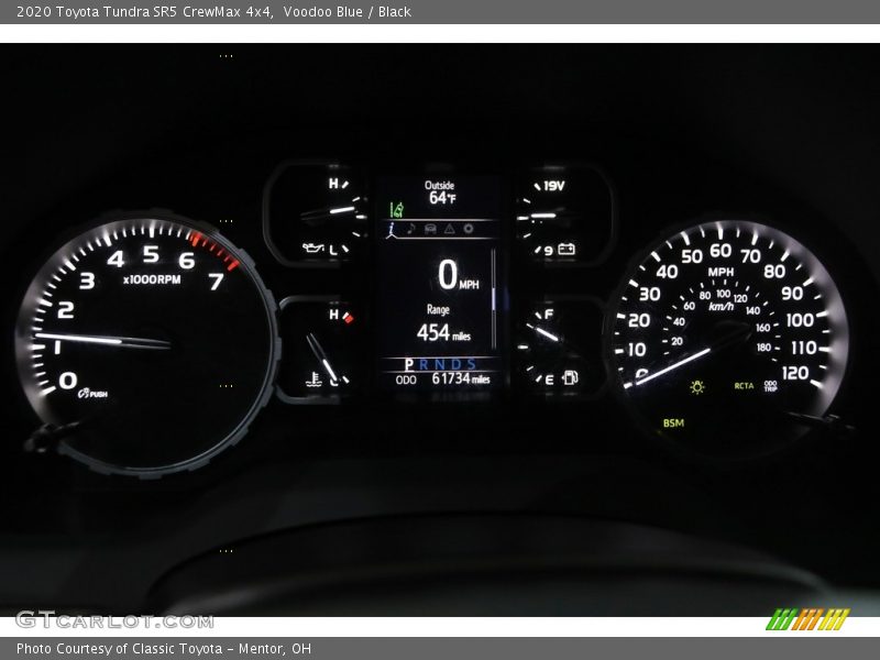 Voodoo Blue / Black 2020 Toyota Tundra SR5 CrewMax 4x4