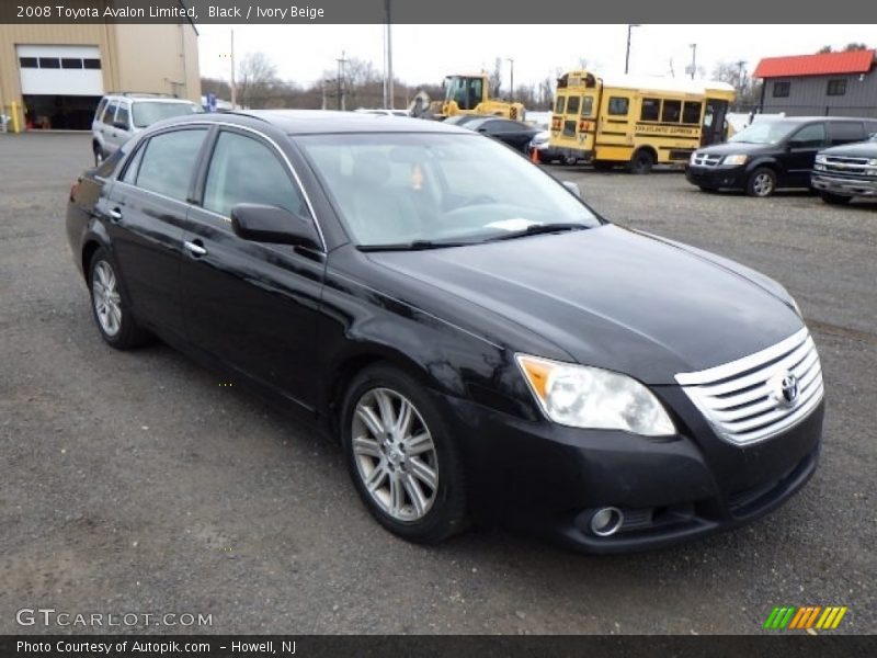 Black / Ivory Beige 2008 Toyota Avalon Limited