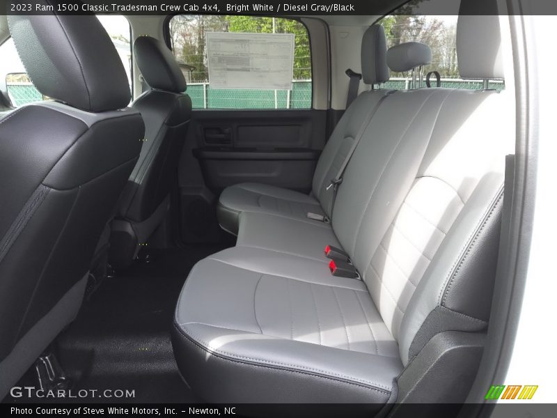 Rear Seat of 2023 1500 Classic Tradesman Crew Cab 4x4
