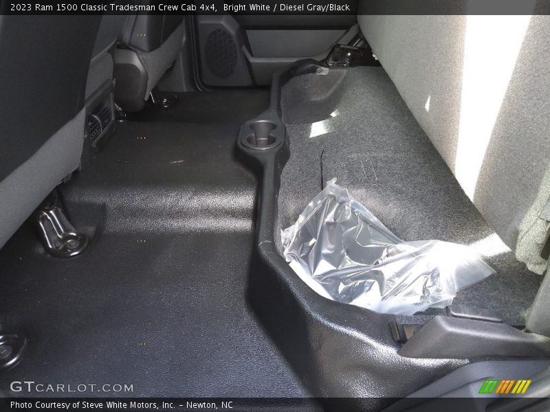 Bright White / Diesel Gray/Black 2023 Ram 1500 Classic Tradesman Crew Cab 4x4