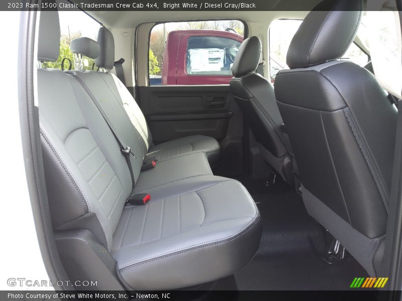 Rear Seat of 2023 1500 Classic Tradesman Crew Cab 4x4