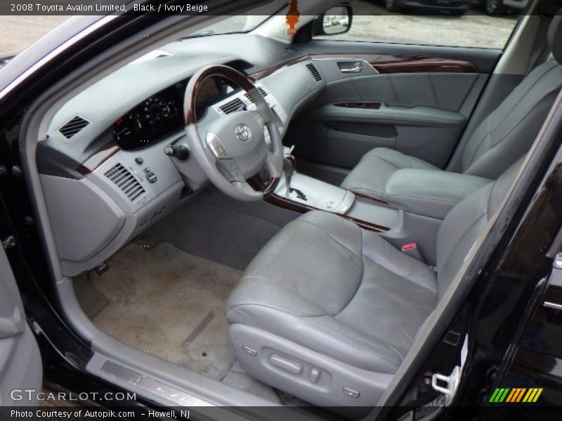 Black / Ivory Beige 2008 Toyota Avalon Limited