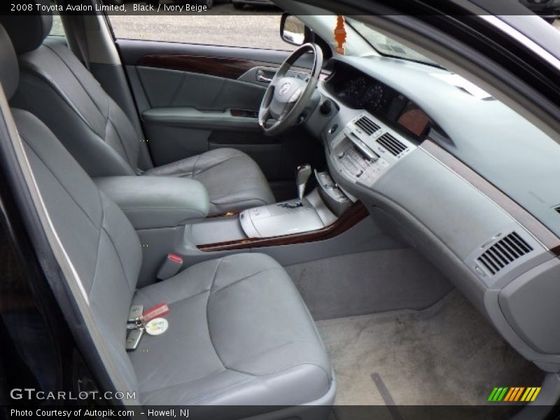 Black / Ivory Beige 2008 Toyota Avalon Limited