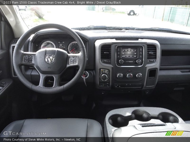 Dashboard of 2023 1500 Classic Tradesman Crew Cab 4x4