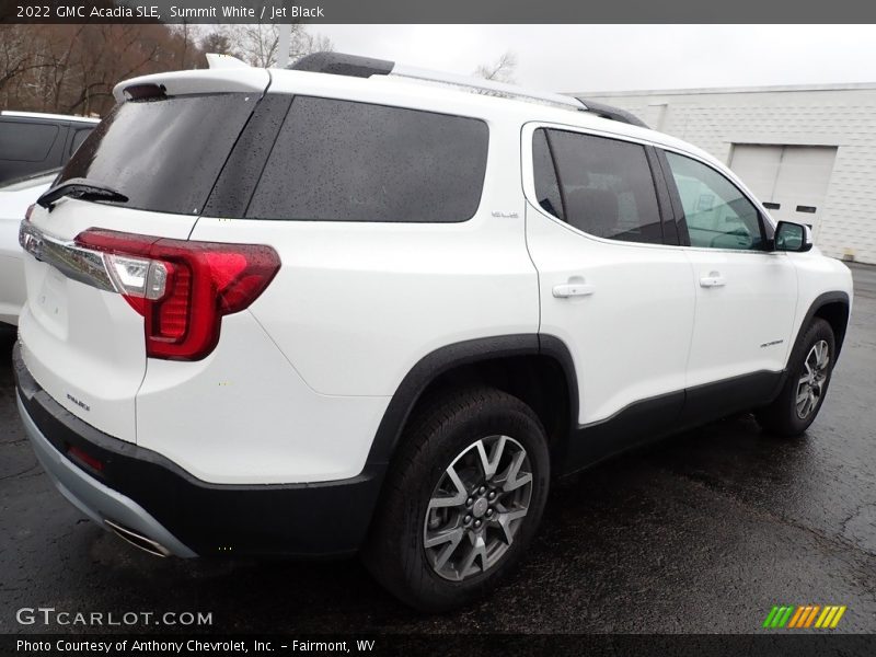 Summit White / Jet Black 2022 GMC Acadia SLE