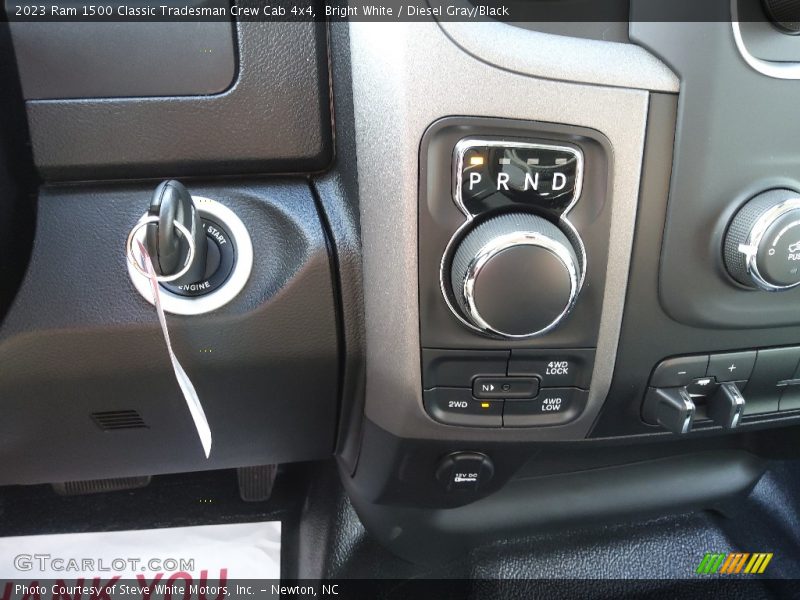  2023 1500 Classic Tradesman Crew Cab 4x4 8 Speed Automatic Shifter