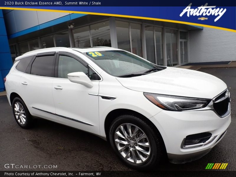 Summit White / Shale 2020 Buick Enclave Essence AWD