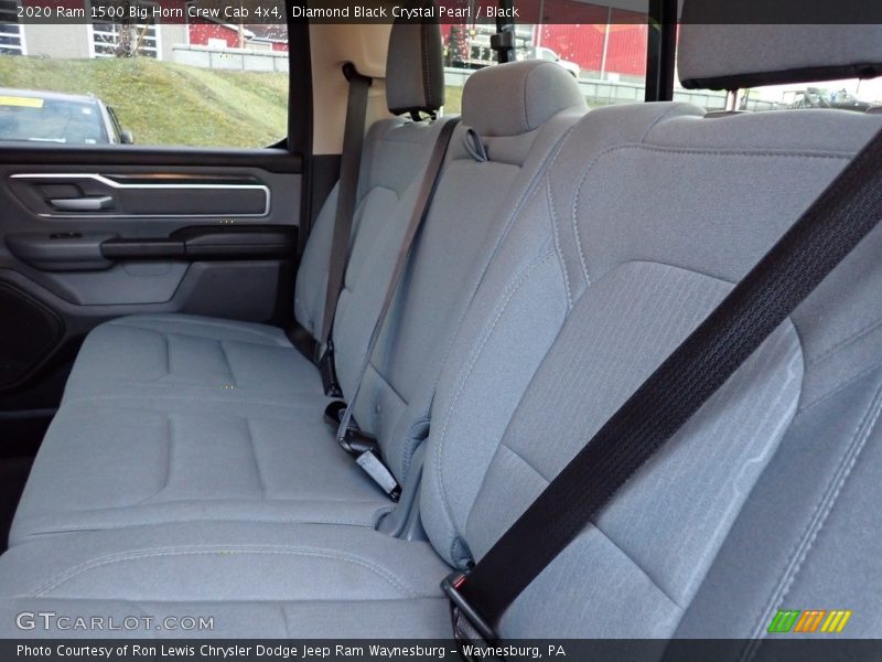 Rear Seat of 2020 1500 Big Horn Crew Cab 4x4