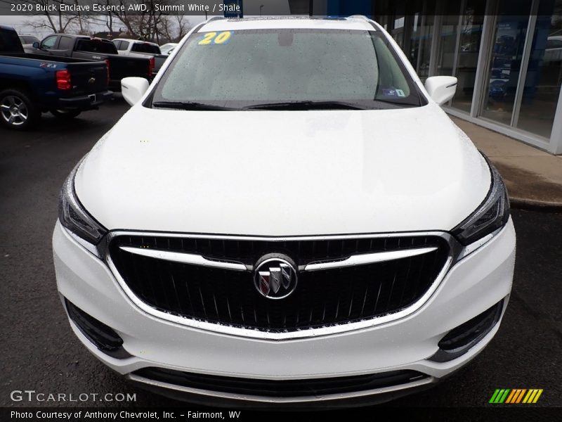 Summit White / Shale 2020 Buick Enclave Essence AWD