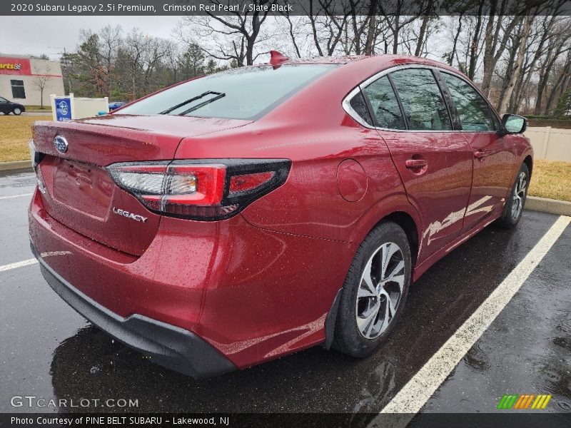 Crimson Red Pearl / Slate Black 2020 Subaru Legacy 2.5i Premium