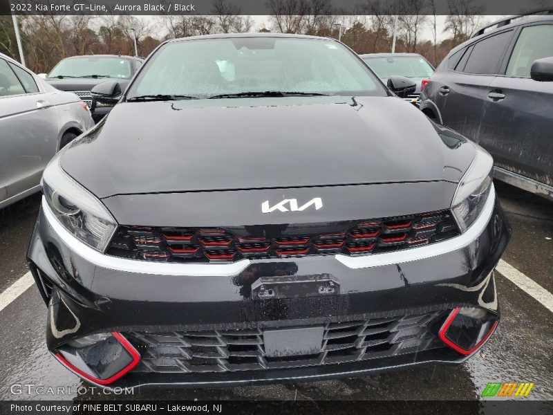 Aurora Black / Black 2022 Kia Forte GT-Line