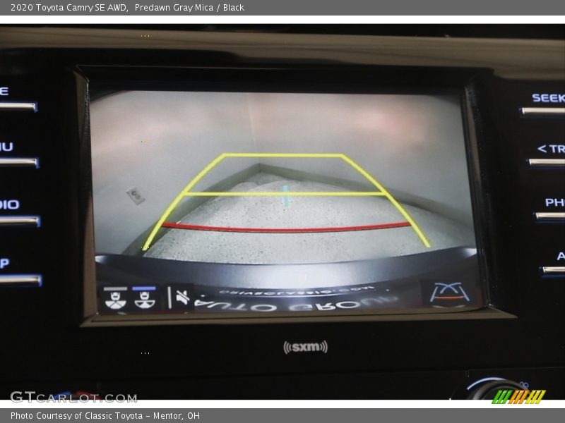 Predawn Gray Mica / Black 2020 Toyota Camry SE AWD