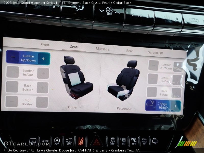 Diamond Black Crystal Pearl / Global Black 2023 Jeep Grand Wagoneer Series III 4x4