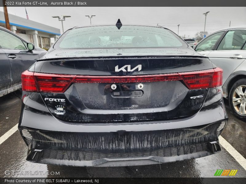 Aurora Black / Black 2022 Kia Forte GT-Line