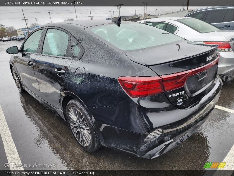 Aurora Black / Black 2022 Kia Forte GT-Line
