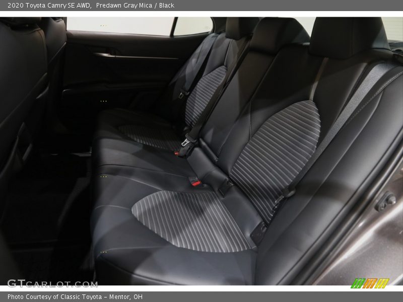 Predawn Gray Mica / Black 2020 Toyota Camry SE AWD