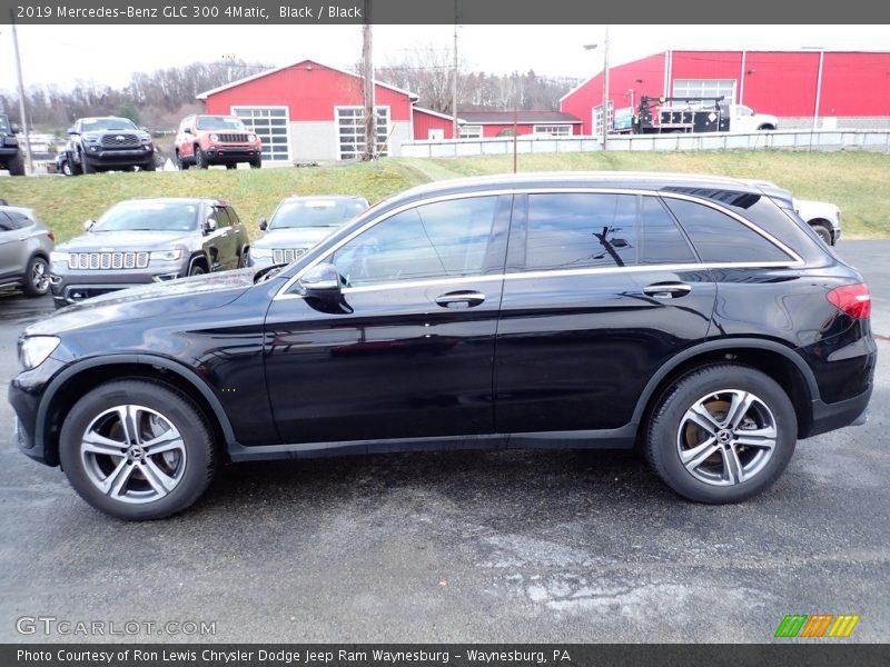 Black / Black 2019 Mercedes-Benz GLC 300 4Matic